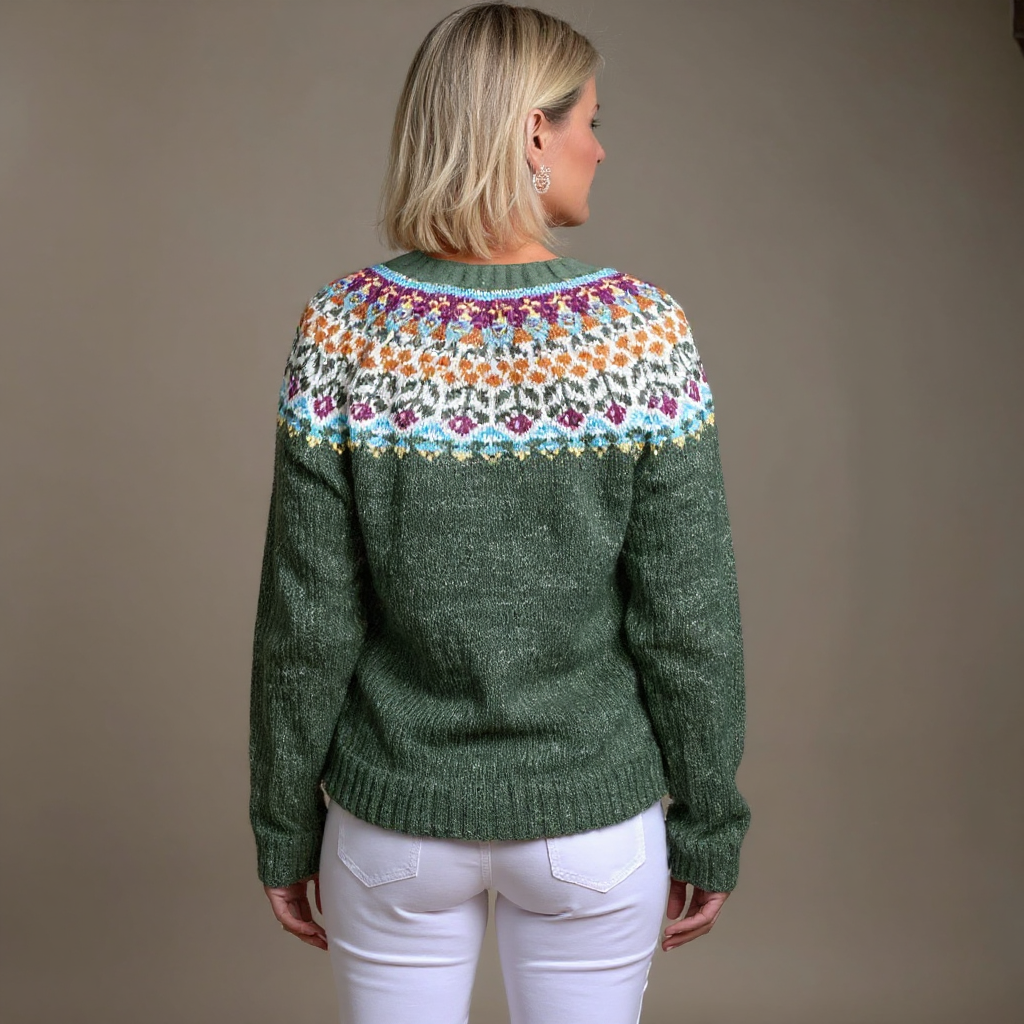 Alice | Vintage Icelandic Wool Cardigan 2