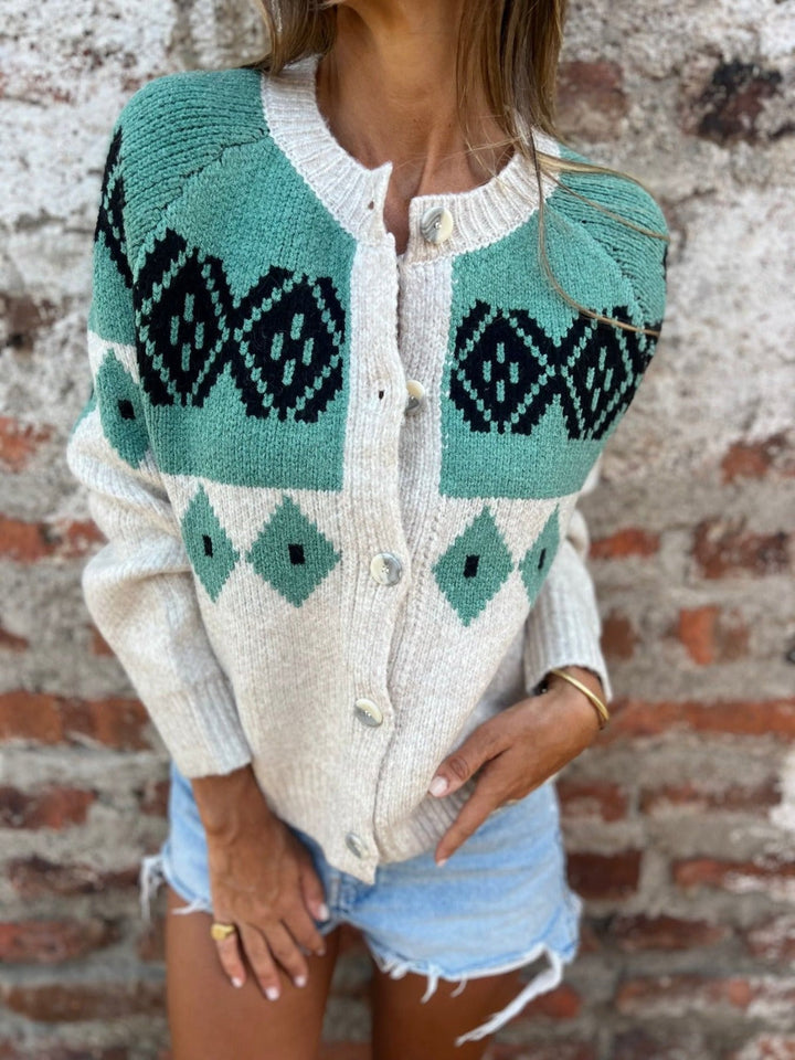 Allison | Vintage Icelandic Wool Cardigan 0