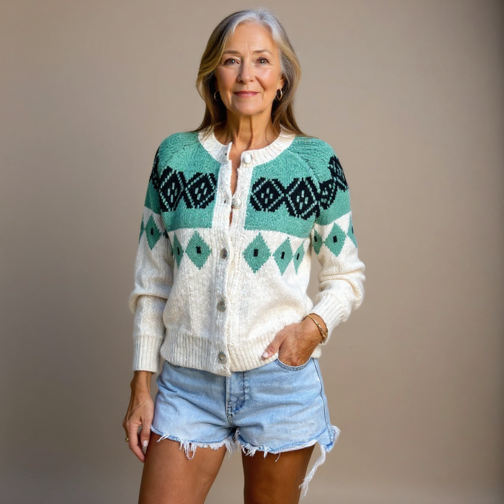 Allison | Vintage Icelandic Wool Cardigan 1