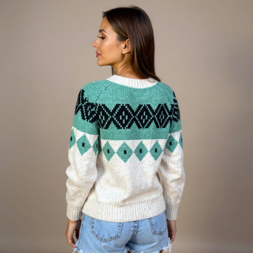 Allison | Vintage Icelandic Wool Cardigan 2