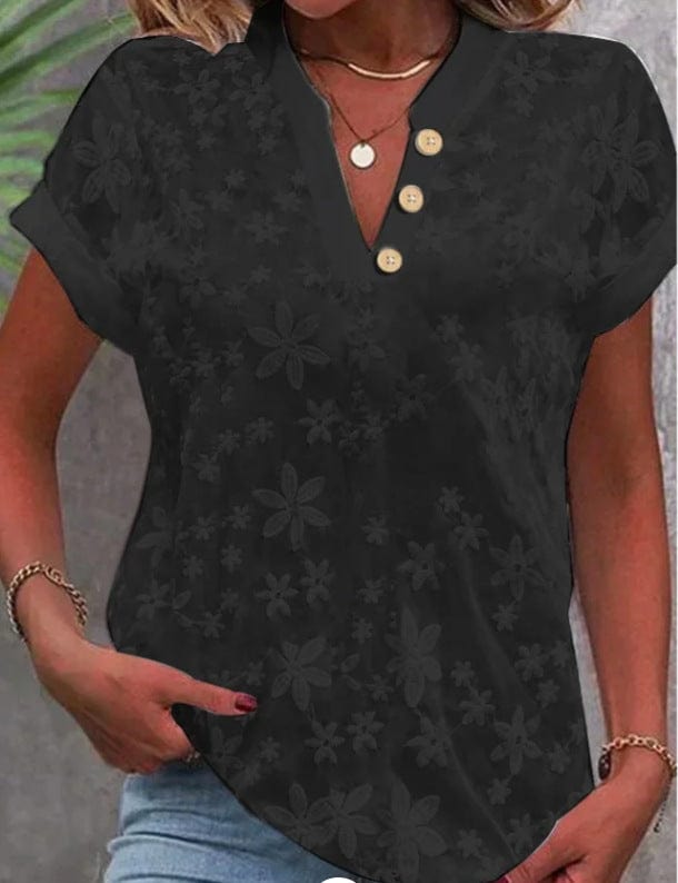 Amara™ | Elegant Floral Blouse