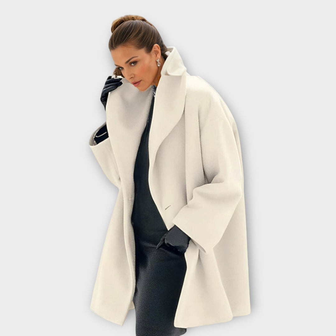 Anna - Premium Windproof Wool Coat