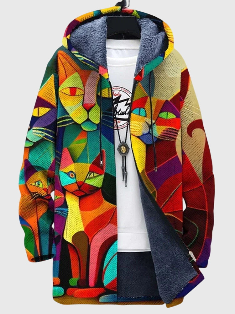 Anna™ - Jacket with artistic print 2