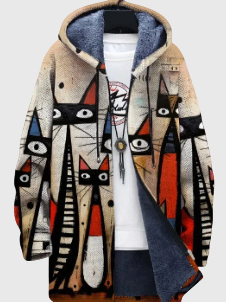 Anna™ - Jacket with artistic print 4