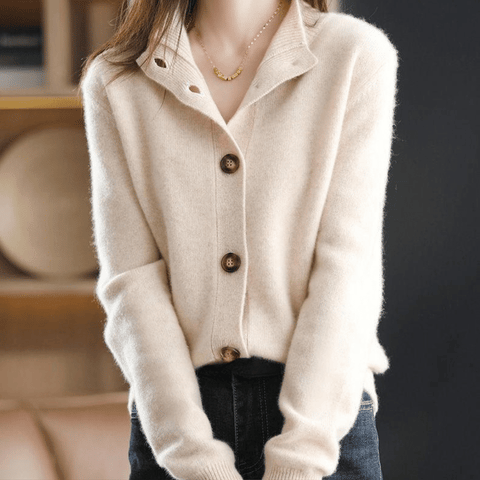 Annie | Knitted Cashmere Vest 4