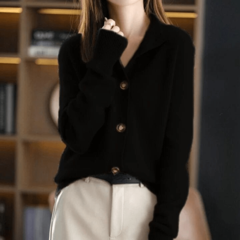 Annie | Knitted Cashmere Vest 7