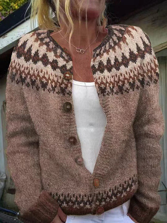 Ariana | Vintage Icelandic Wool Cardigan 0