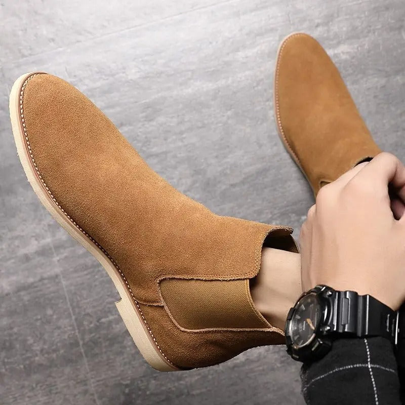Armendo | Suede Chelsea Boots 5