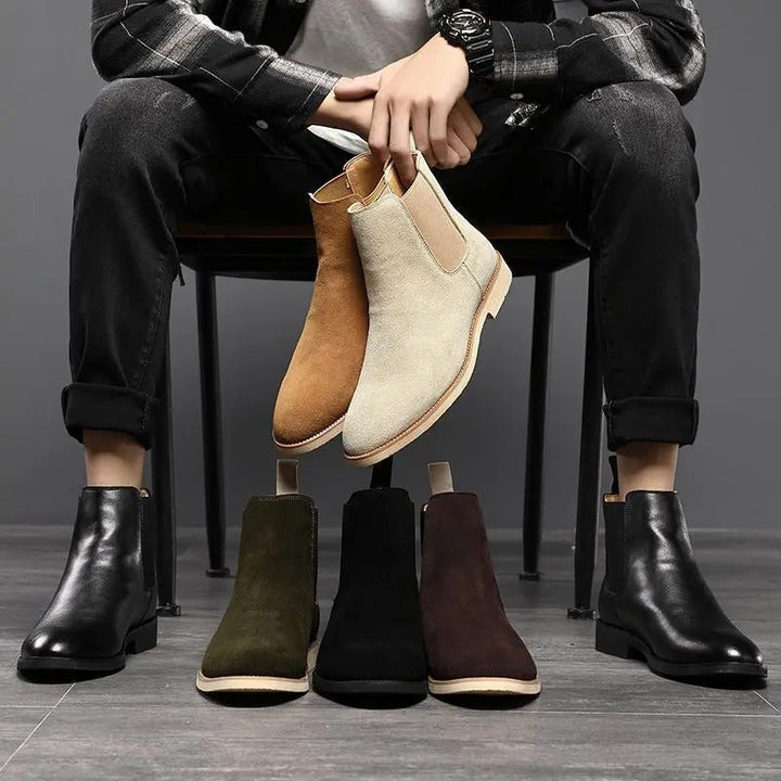 Armendo | Suede Chelsea Boots 7
