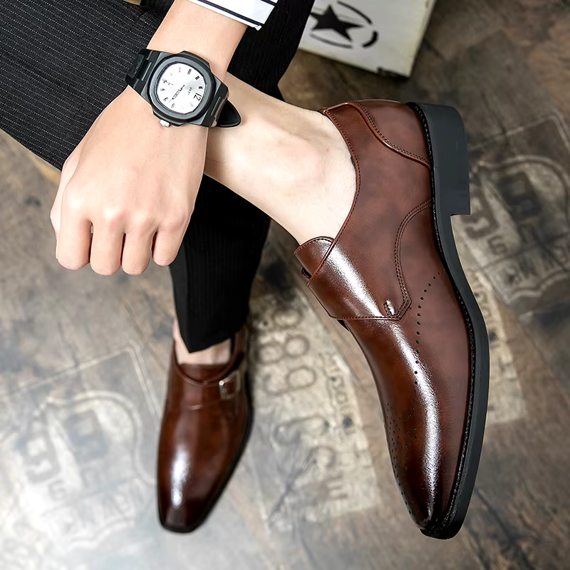 Ashford™ | Comfortable Monk Strap Dress Shoes