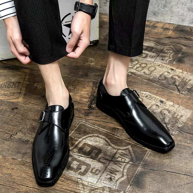 Ashford™ | Comfortable Monk Strap Dress Shoes