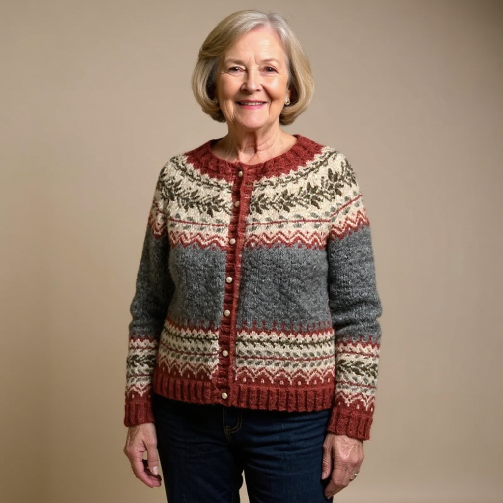 Atasha | Vintage Icelandic Wool Cardigan 1