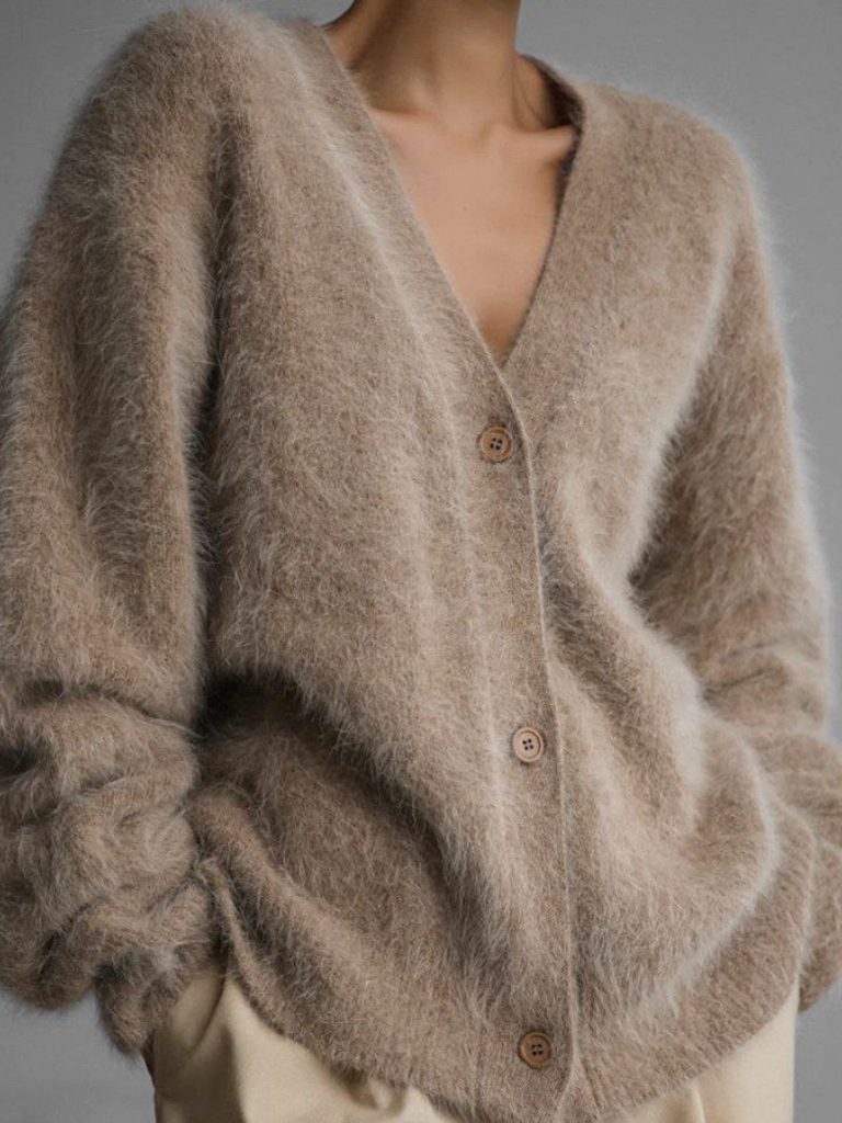Aubrey | Cozy V-Neck Sweater