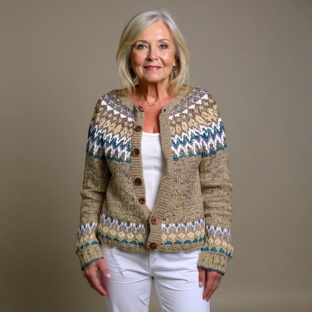 Baylee | Vintage Icelandic Wool Cardigan 1