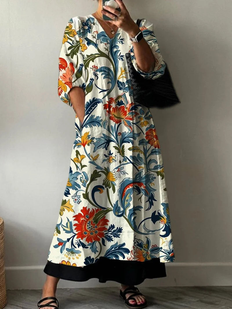 Bella™ | Effortless Floral Maxi Dress for Summer