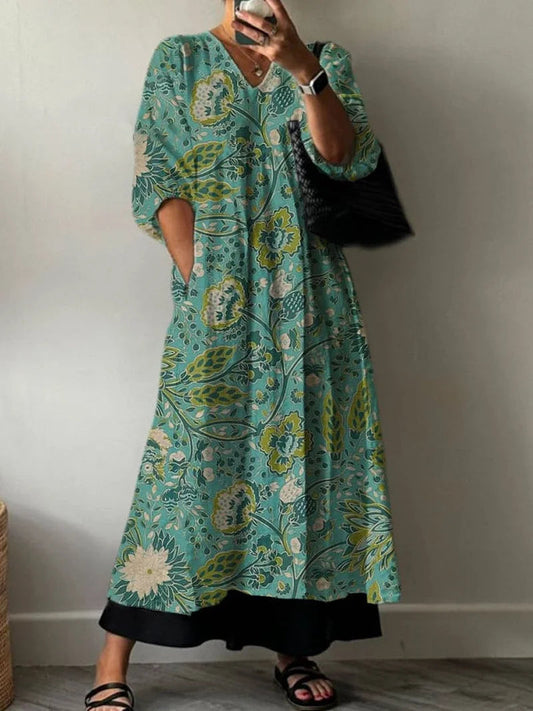 Bella™ | Effortless Floral Maxi Dress for Women