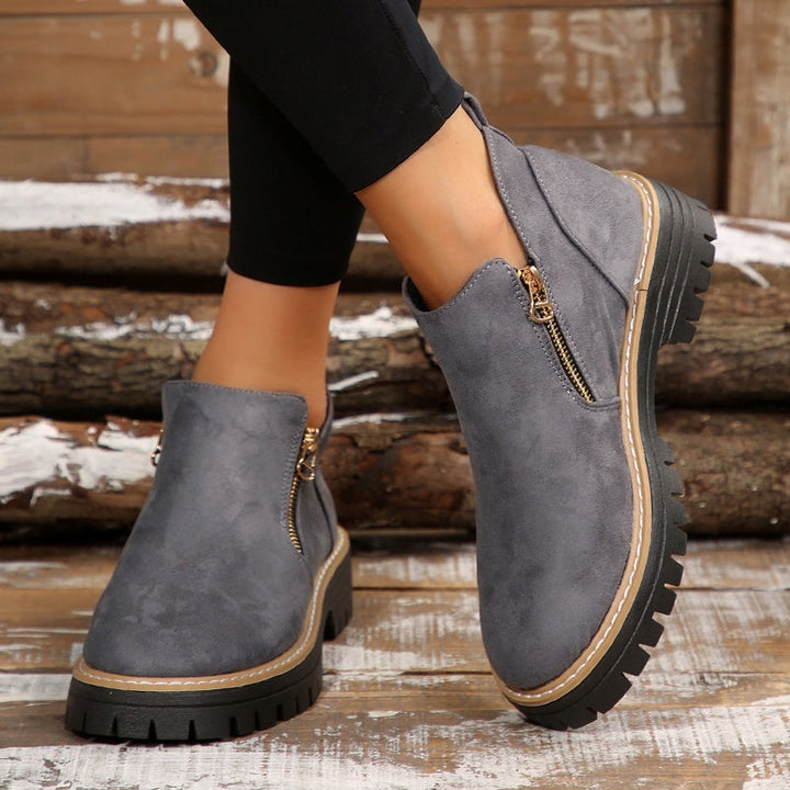 Birgitta™ | Effortless Black Ankle Boots for Women