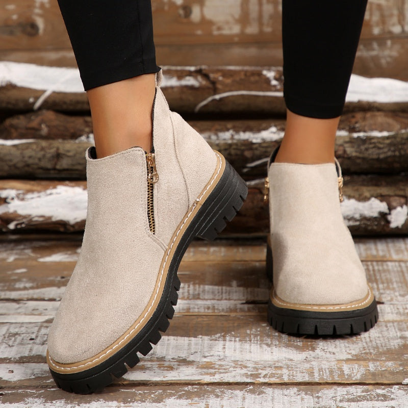 Birgitta™ | Effortless Black Ankle Boots for Women