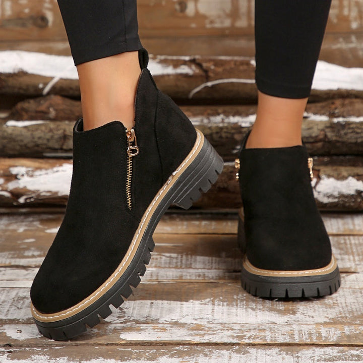 Birgitta™ | Effortless Black Ankle Boots for Women