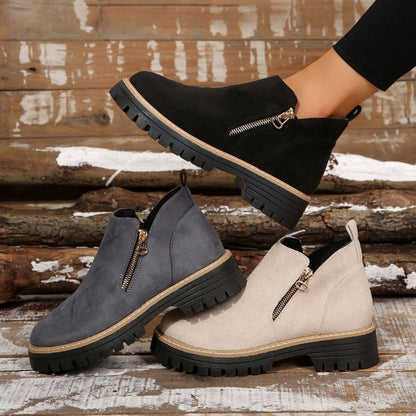 Birgitta™ | Effortless Black Ankle Boots for Women