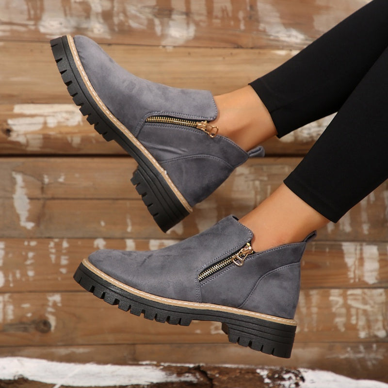 Birgitta™ | Effortless Black Ankle Boots for Women