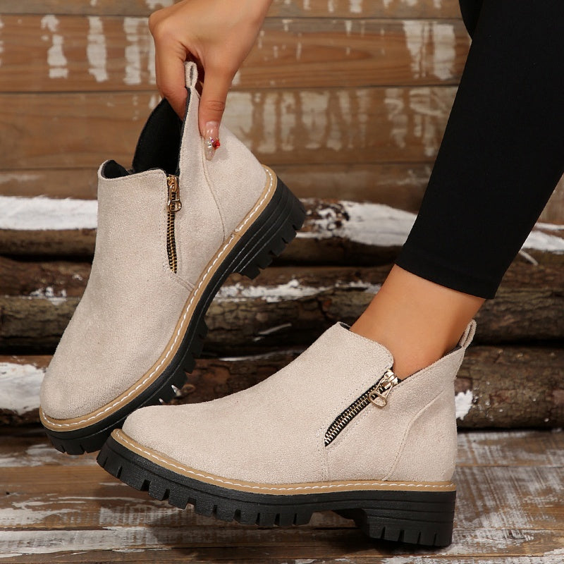 Birgitta™ | Effortless Black Ankle Boots for Women