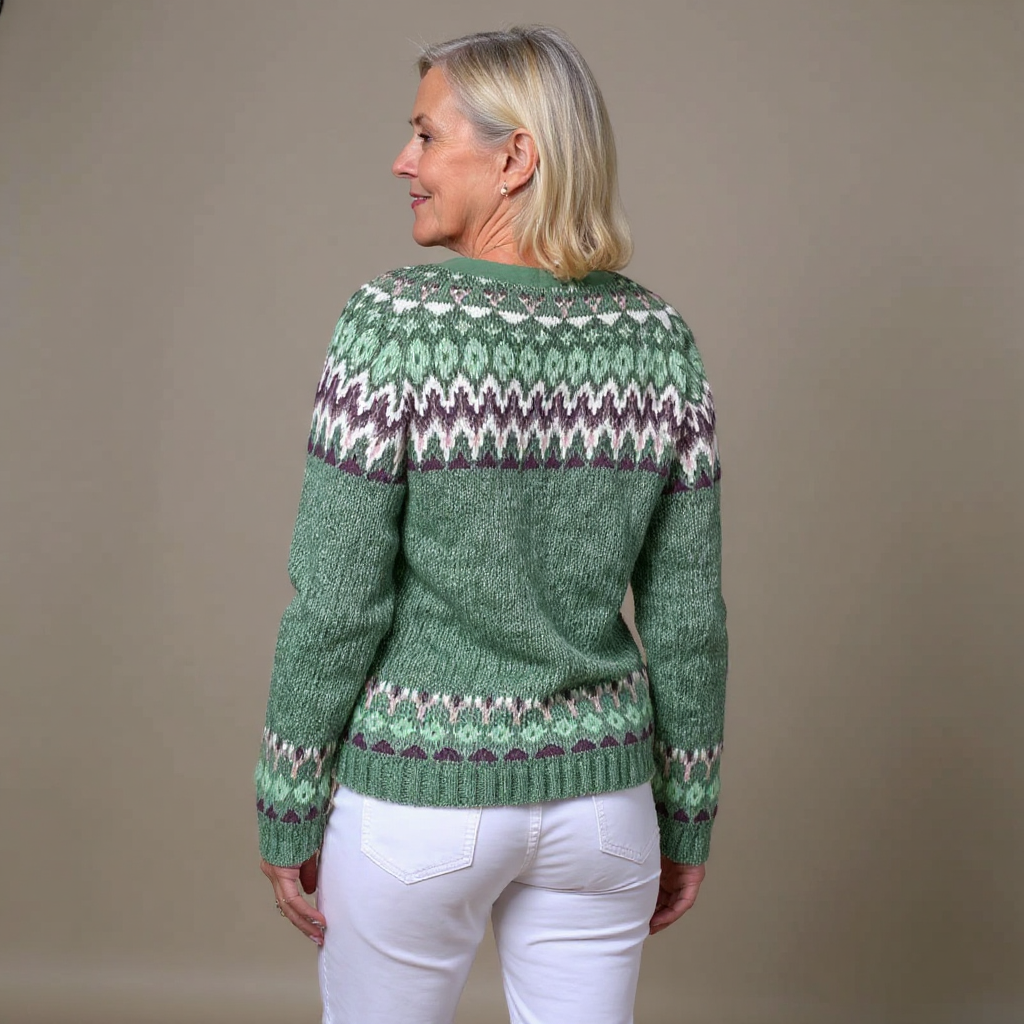 Briella | Vintage Icelandic Wool Cardigan 2