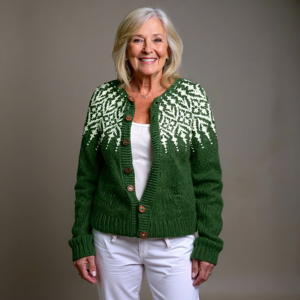 Brienne | Vintage Icelandic Wool Cardigan 1