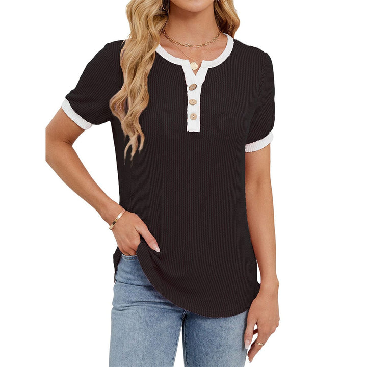 Callie™ | Vintage-Inspired Henley Tee