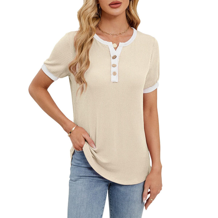 Callie™ | Vintage-Inspired Henley Tee