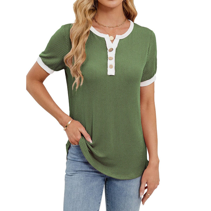 Callie™ | Vintage-Inspired Henley Tee