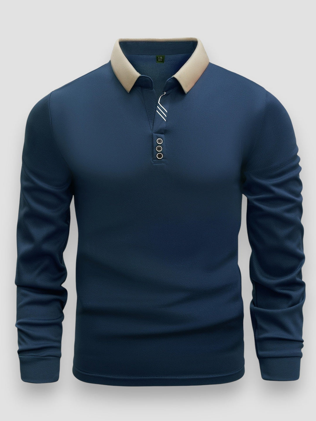 Callum™ | Smart Long Sleeve Polo Shirt for Men
