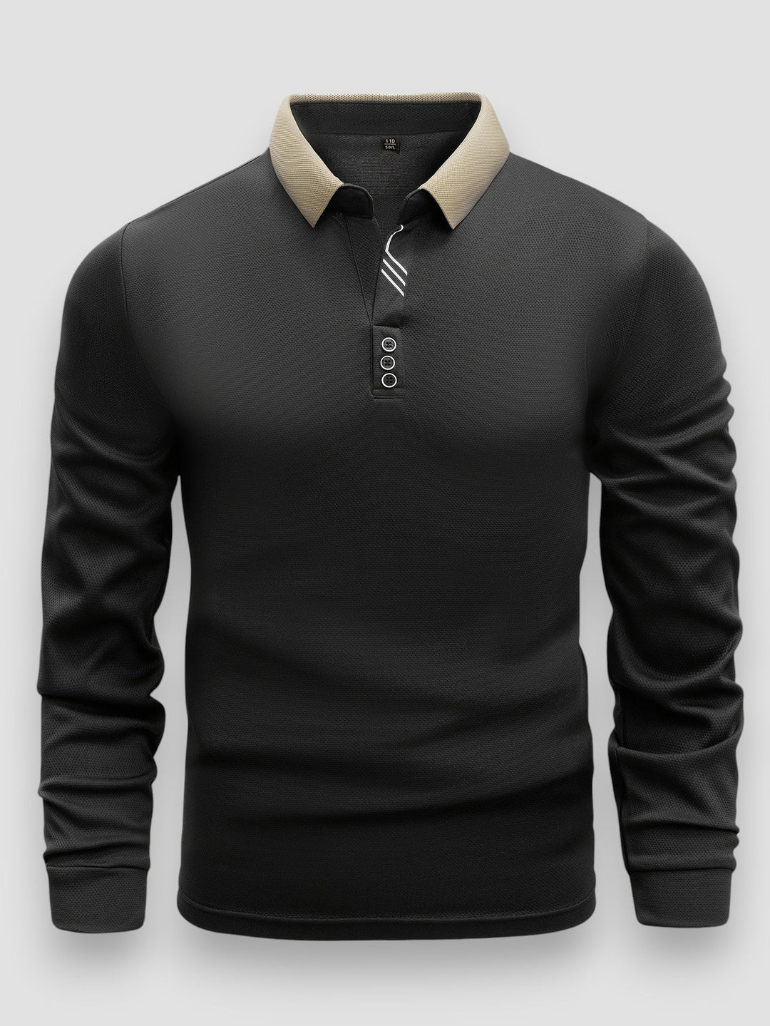 Callum™ | Smart Long Sleeve Polo Shirt for Men