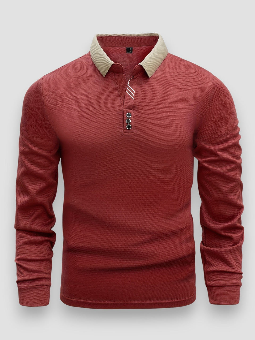 Callum™ | Smart Long Sleeve Polo Shirt for Men