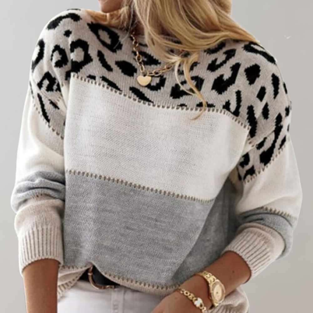 Charlene | Leopard Print Casual Sweater 2