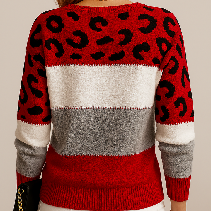 Charlene | Leopard Print Casual Sweater 6