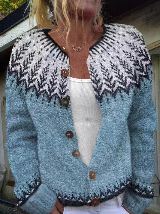 Clara | Vintage Icelandic Wool Cardigan 0