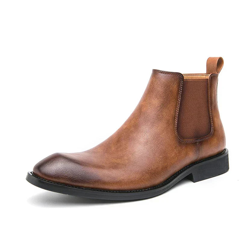 Cooper | Leather Chelsea Boots with Zipper 2
