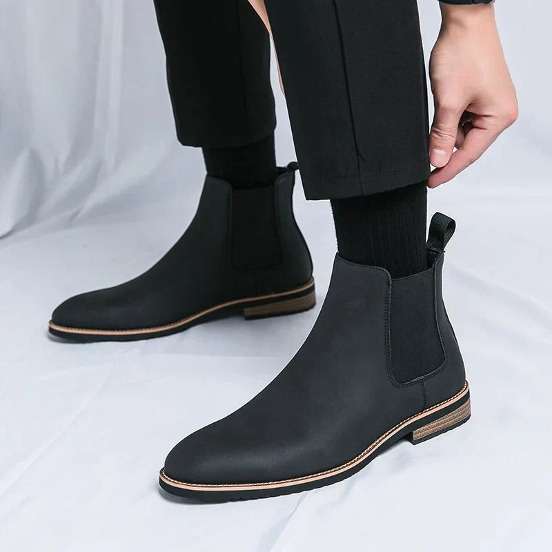 Cosmo | Leather Chelsea Boots 4