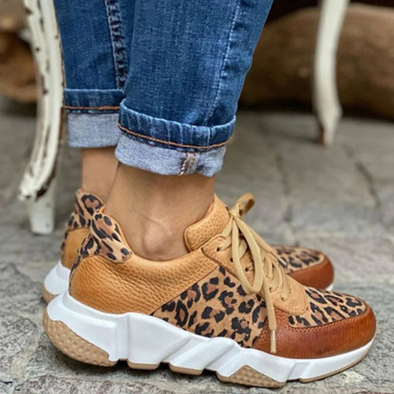 Crissa | Comfortable Leopard Sneakers 2