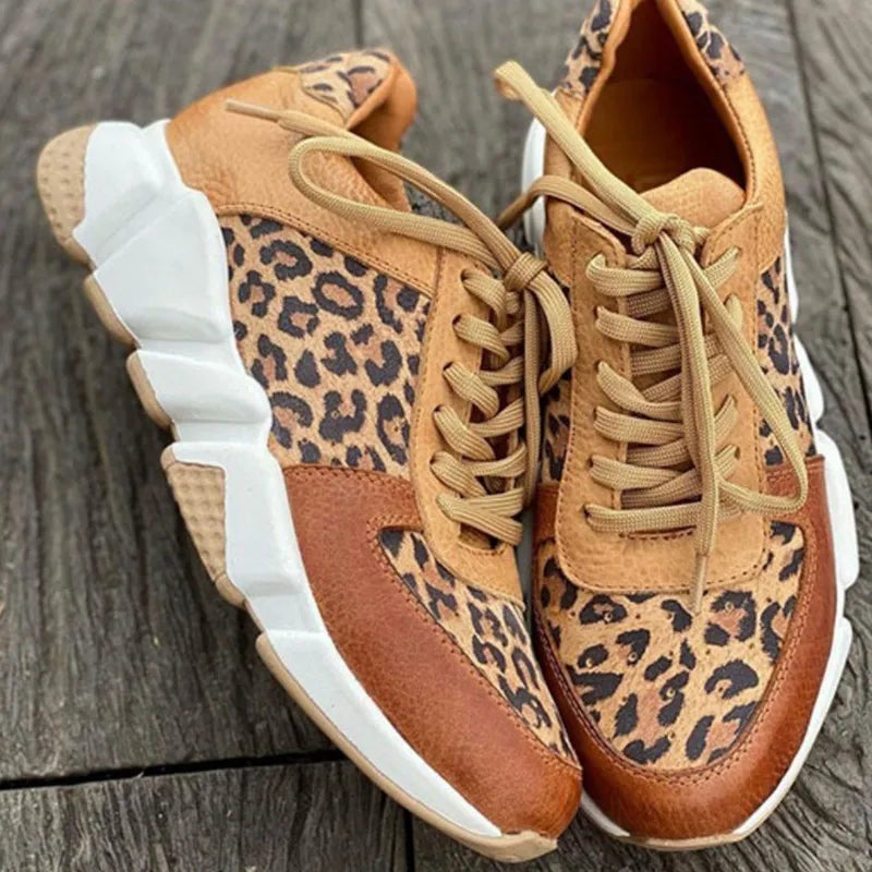 Crissa | Comfortable Leopard Sneakers 3