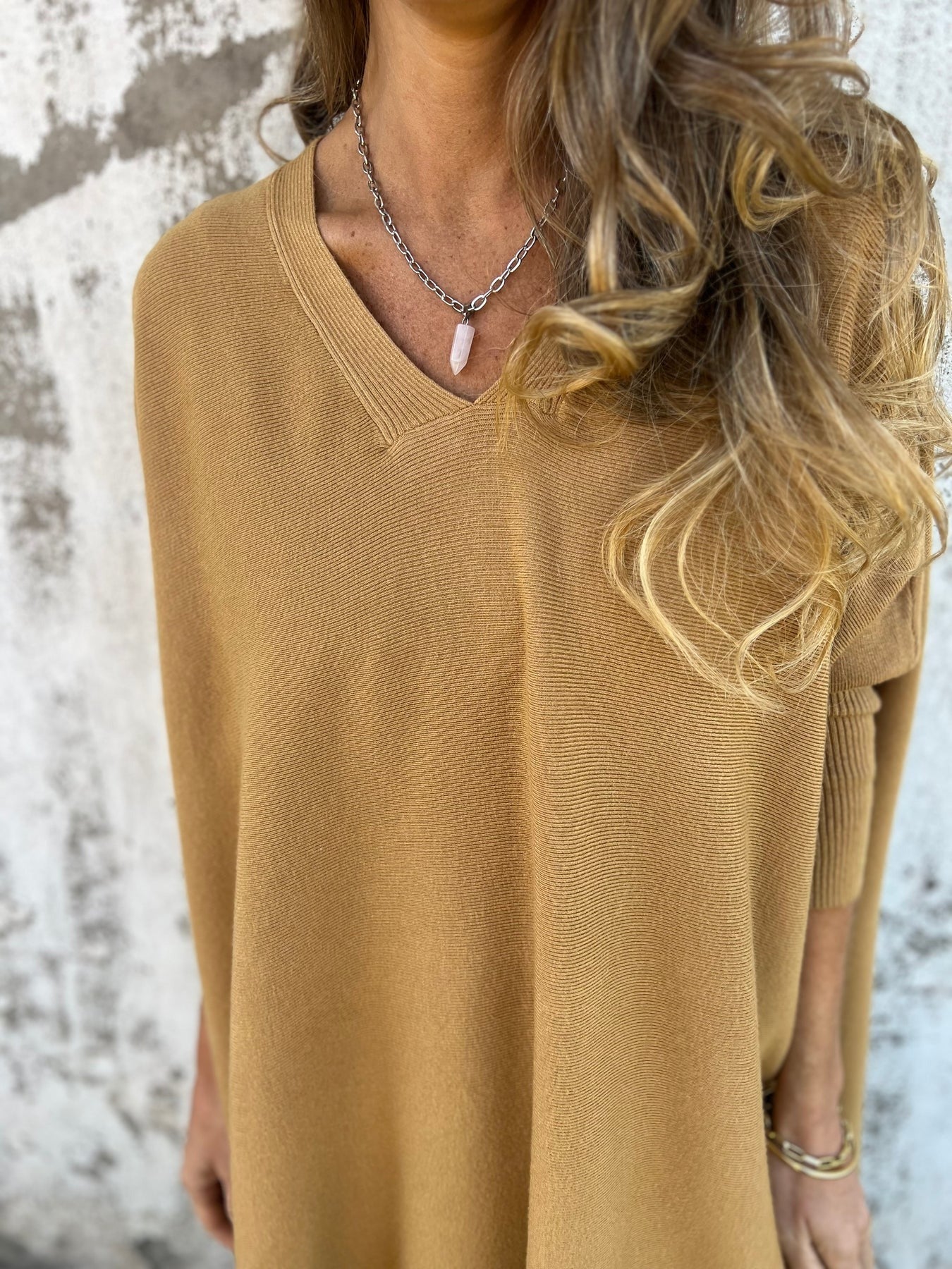 Amely | Batwing Knit Top