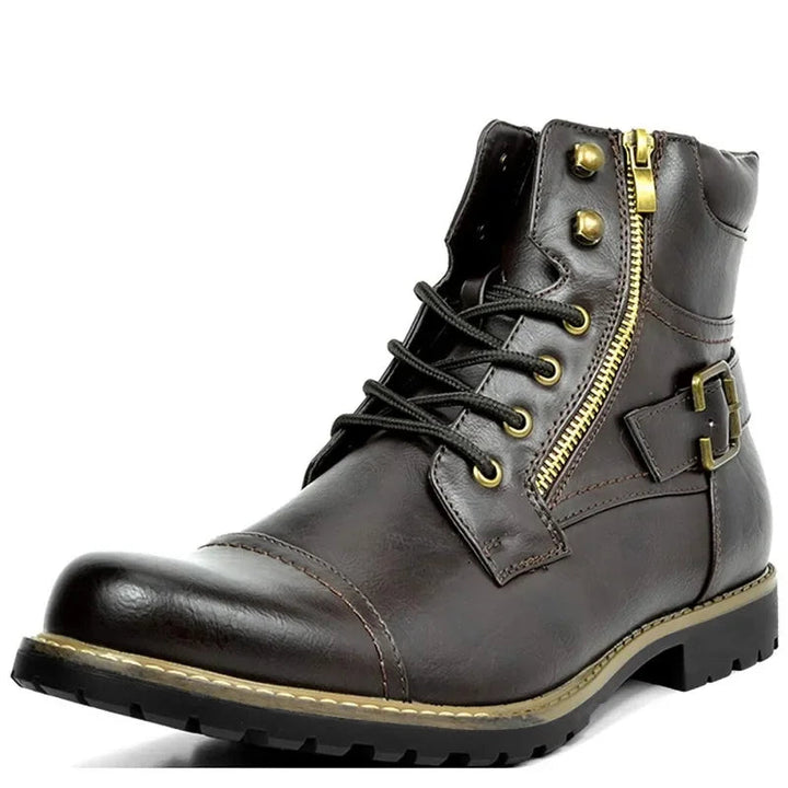 Damon | Leather Lace-Up Boots 2