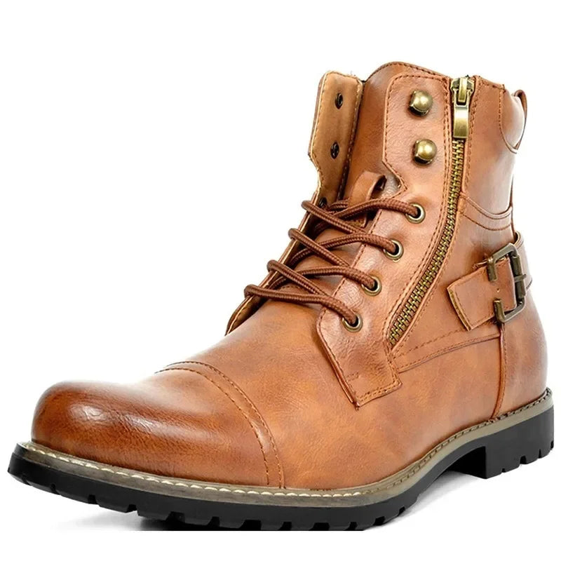Damon | Leather Lace-Up Boots 3