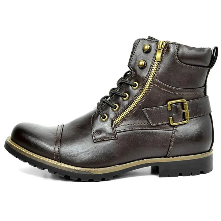 Damon | Leather Lace-Up Boots 4