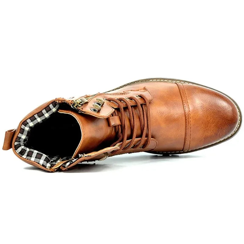 Damon | Leather Lace-Up Boots 5