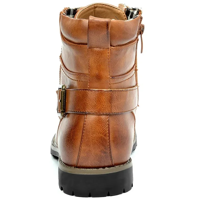 Damon | Leather Lace-Up Boots 6