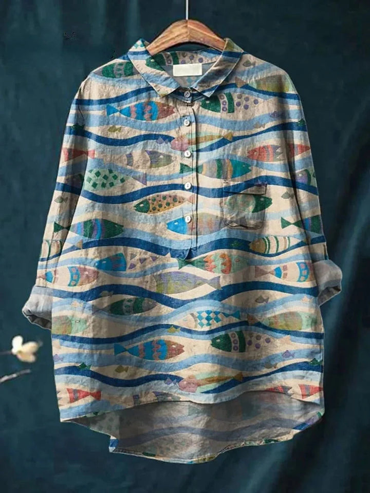 Darcy | Fish Art Shirt