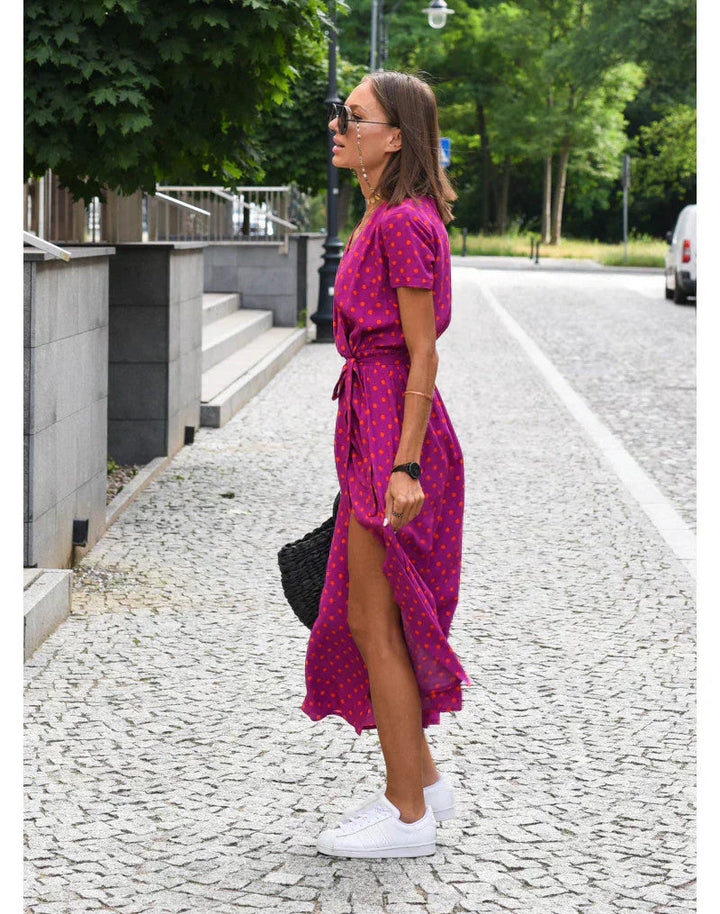 Diana™ | Flattering Midi Dress for Wedding Guests