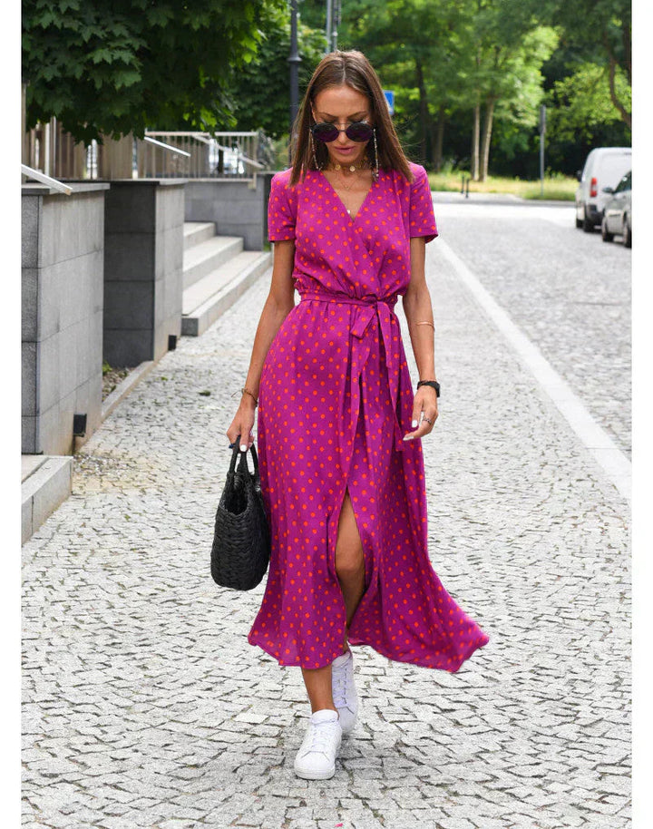 Diana™ | Flattering Midi Dress for Wedding Guests